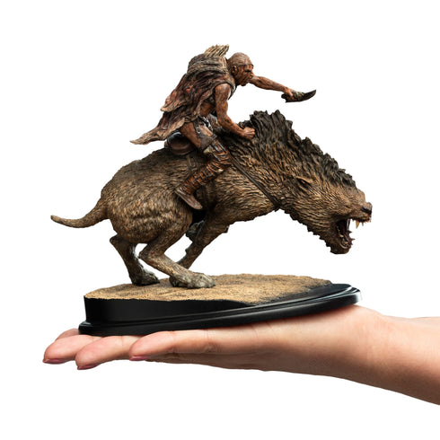 Weta Workshop Sharkû on Warg - The Lord of the Rings - Collectible Mini Statue