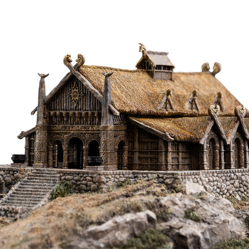 Weta The Lord of the Rings The Golden Hall of Edoras Statue