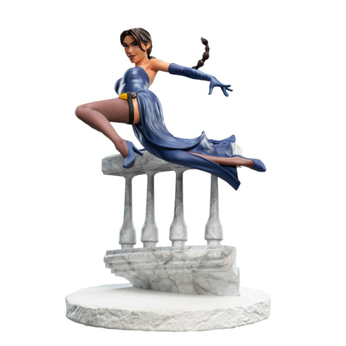 Weta Workshop Lara Croft (A Deal at the Opera) - Tomb Raider - Collectible Mini Statue