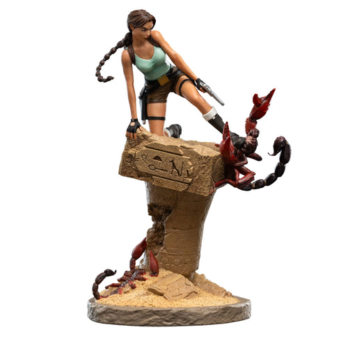 Weta Workshop Lara Croft (The Ruins of Revelation) - Tomb Raider - Collectible Mini Statue