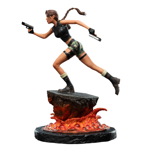 Weta Workshop Lara Croft (The Sanctuary of Flame) - Tomb Raider - Collectible Mini Statue