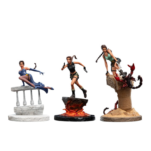 Weta Workshop Lara Croft (The Sanctuary of Flame) - Tomb Raider - Collectible Mini Statue