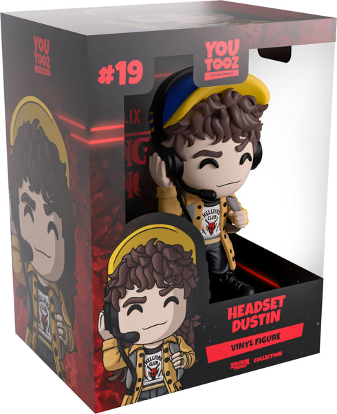 Youtooz Headset Dustin - Stranger Things - Collectible Statue