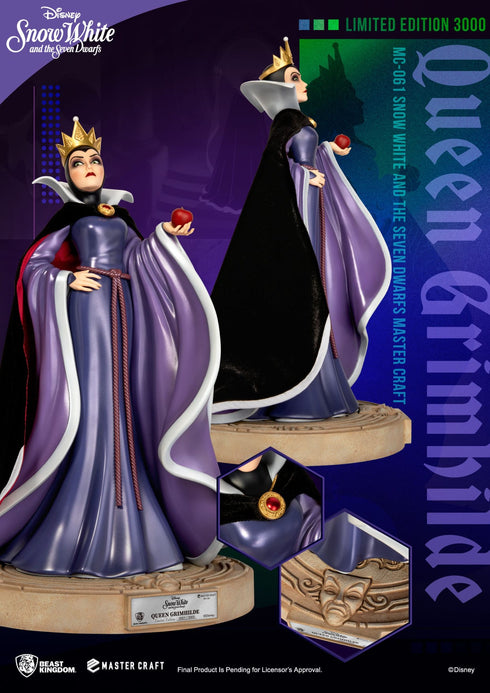Beast Kingdom Queen Grimhilde - Disney's Snow White and the Seven Dwarfs - MC-061 - Master Craft Collectible Statue