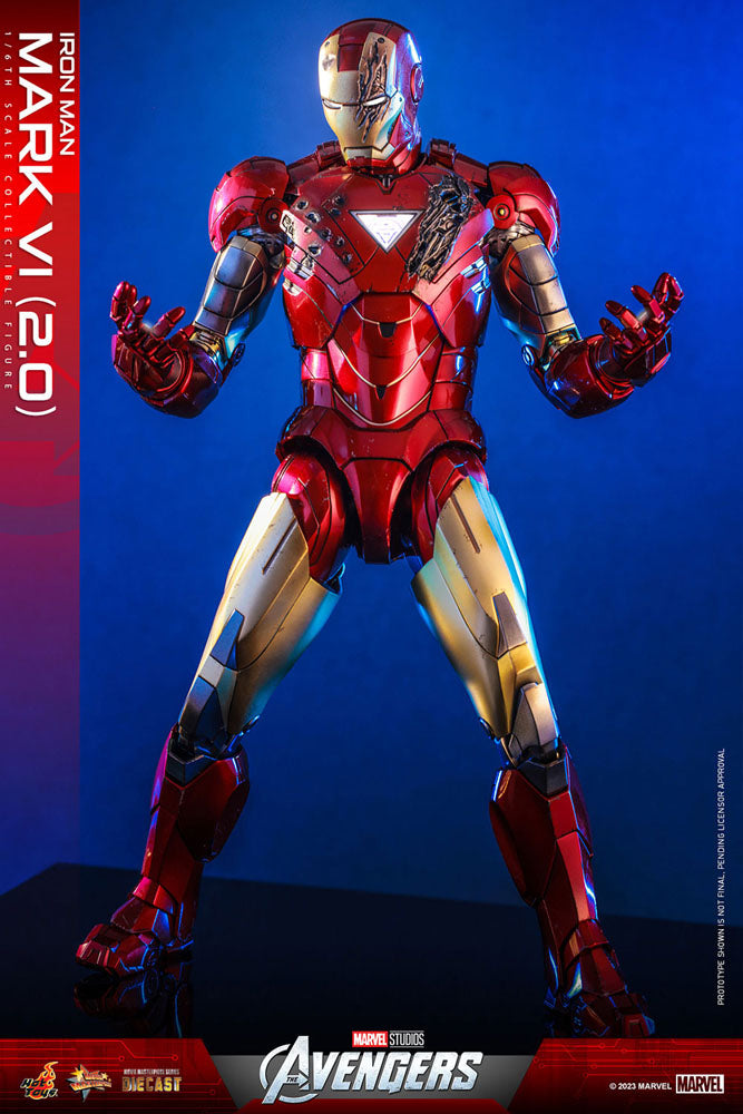 Hot Toys Marvel s The Avengers Movie Masterpiece Iron Man Mark VI