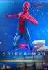 Hot Toys Spider-Man (New Red and Blue Suit) Deluxe Version - No Way Home MMS680 - 1/6 Scale Collectible Figure