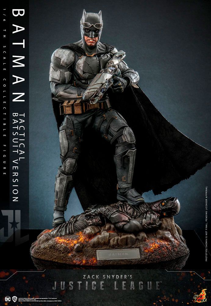 Hot Toys Zack Snyder s Justice League Batman Tactical Batsuit Version 1 6 Action Figure