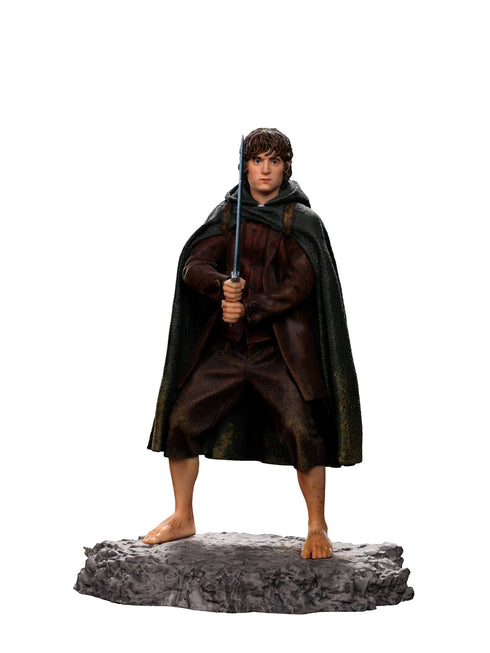 Iron Studios Frodo - The Lord of the Rings - Battle Diorama Series - Art Scale 1/10 Collectible Statue