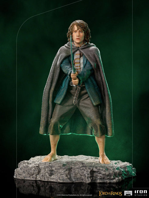 Iron Studios Pippin - The Lord of the Rings - Battle Diorama Series- Art Scale 1/10 Collectible Statue