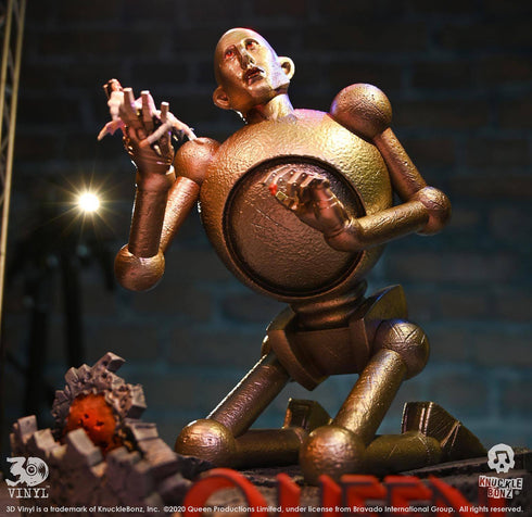 Knucklebonz Queen The Queen Robot News of the World 3D Vinyl Statue