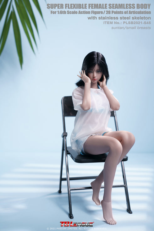 Phicen TBLeague S45 - Suntan, Small Bust Female - 1/6 Scale Seamless Action Figure