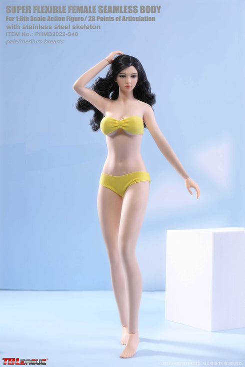 Phicen TBLeague S48 - Pale, Medium Bust Female - 1/6 Scale Seamless Action Figure