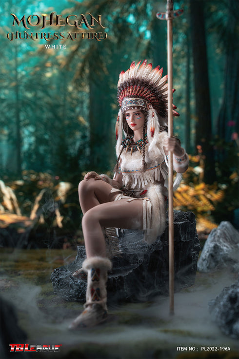 Phicen TBLeague Mohegan (huntress attire) - White 1/6 Action Figure