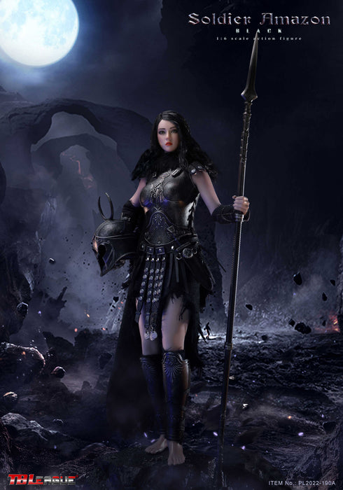 Phicen TBLeague Soldier Amazon - Black 1/6 Action Figure