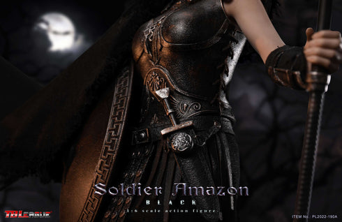 Phicen TBLeague Soldier Amazon - Black 1/6 Action Figure