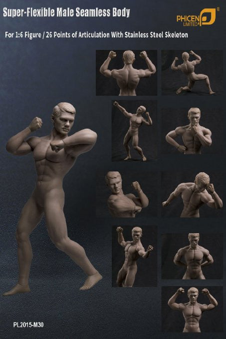 Phicen M30 Male Seamless 1/6 Body Action Figure - Movie Figures - 2