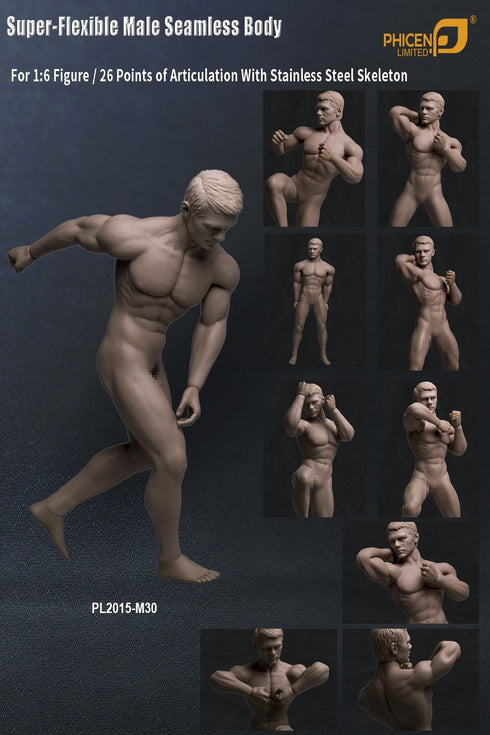Phicen M30 Male Seamless 1/6 Body Action Figure - Movie Figures - 3