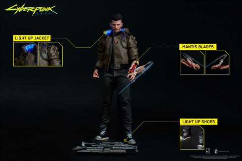 PUREARTS V Male & Yaiba Kusanagi - Cyberpunk 2077 - 1/6 Scale Collectible Figure Set