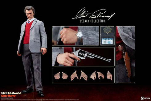 Sideshow Collectibles Dirty Harry Clint Eastwood Legacy Collection Harry Callahan 1/6 Action Figure