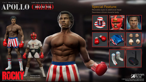 Star Ace Toys Apollo Creed (Deluxe Version) - Rocky - 1/6 Scale Collectible Figure