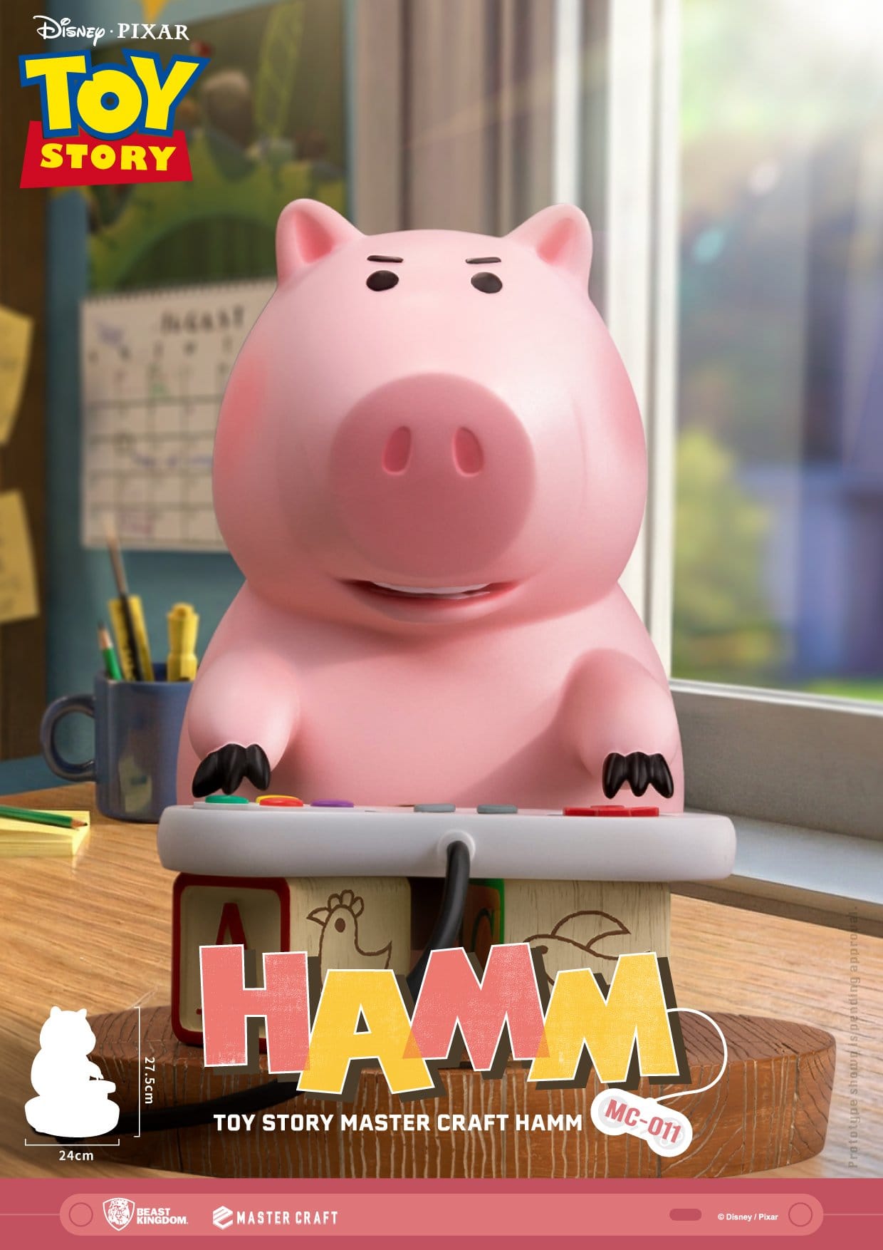 Beast Kingdom Hamm - Toy Story - MC-011 - Master Craft Collectible
