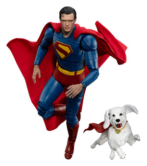 Beast Kingdom Superman & Krypto - Superman (2025) - Dynamic 8ction Heroes - 1/9 Scale Collectible Figure