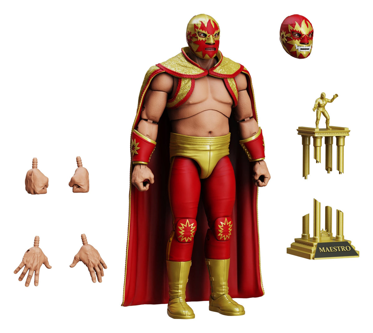 Boss Fight Studio El Solar - Legends of Lucha Libre - 1/12 Scale Colle ...