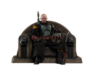 Hot Toys Boba Fett (Repaint Armor) and Throne Special Edition - Star Wars The Mandalorian - TMS056B - 1/6 Scale Collectible Figure