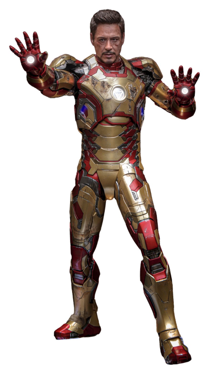 【 HOT TOYS 】アイアンマン・マーク42（2.0／デラックス版） ホットトイズ 1/6 『アイアンマン3』 アイアンマン・マーク42 2.0 DX版