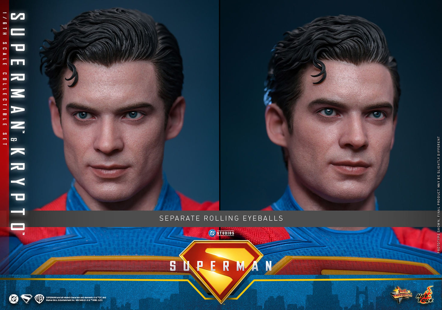 Hot Toys Superman & Krypto - Superman (2025) - MMS812 - 1/6 Scale Coll ...