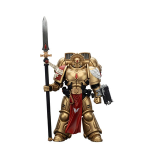 JOYTOY Combat Patrol Blood Angels Sanguinary Guard 2 with Angelus Boltgun and Encarmine Spear - Warhammer 40,000 - - 1/18 Scale Collectible Figure