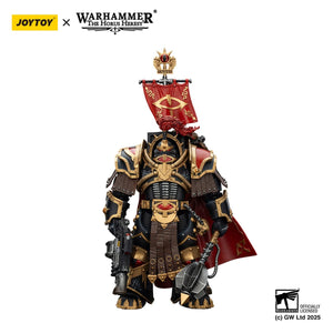 JOYTOY Legion Cataphractii Praetor with Combi-Melta and Power Maul - Warhammer The Horus Hersey: Sons of Horus - 1/18 Scale Collectible Figure