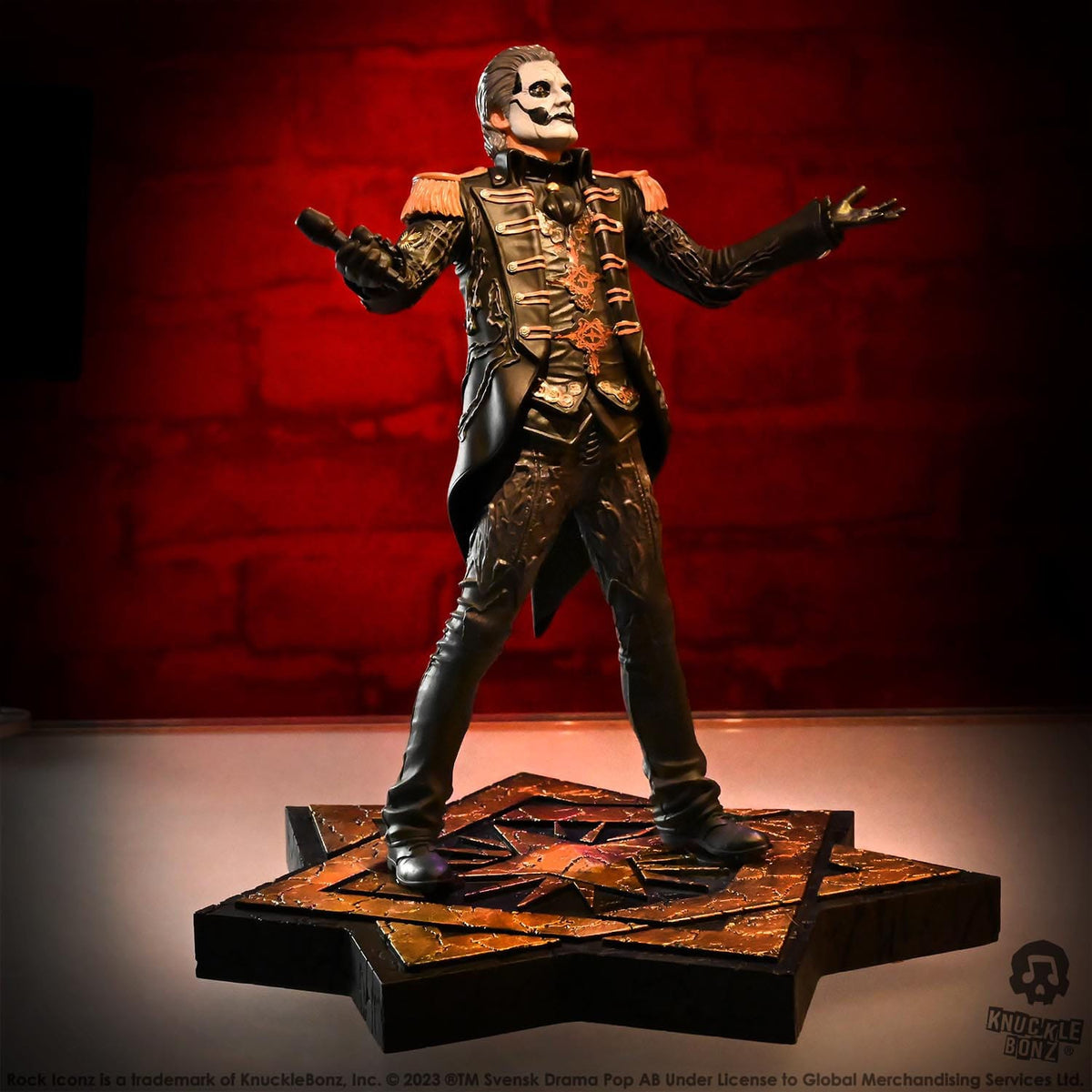 De Toyboys | Ghost Rock Iconz Statue 1/9 Papa Emeritus IV (Black Robes) 22 cm