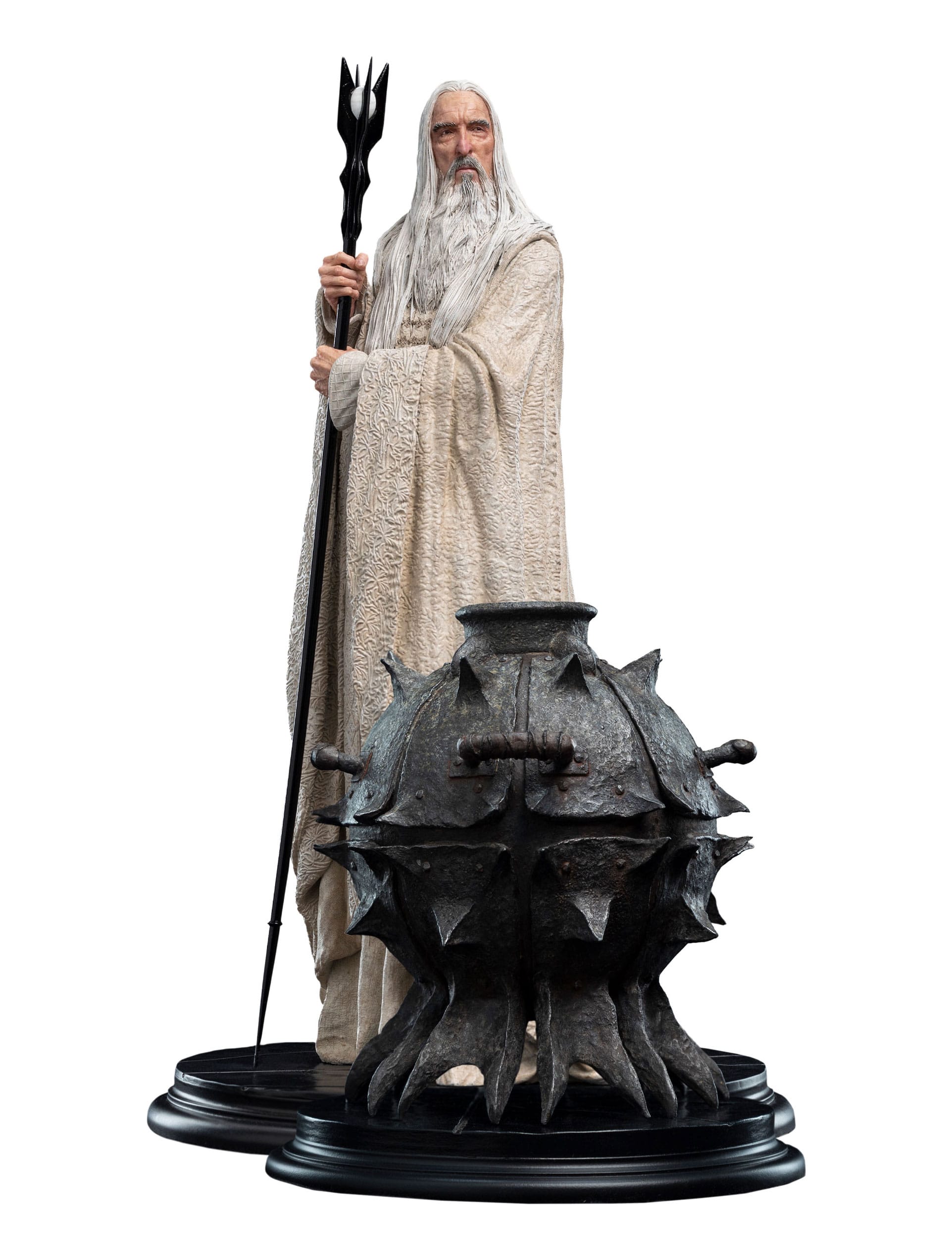The Lord of the Rings - Saruman the White Deluxe 1/10th Scale Action Figure  (Series 6) By Diamond Select Toys | Popcultcha